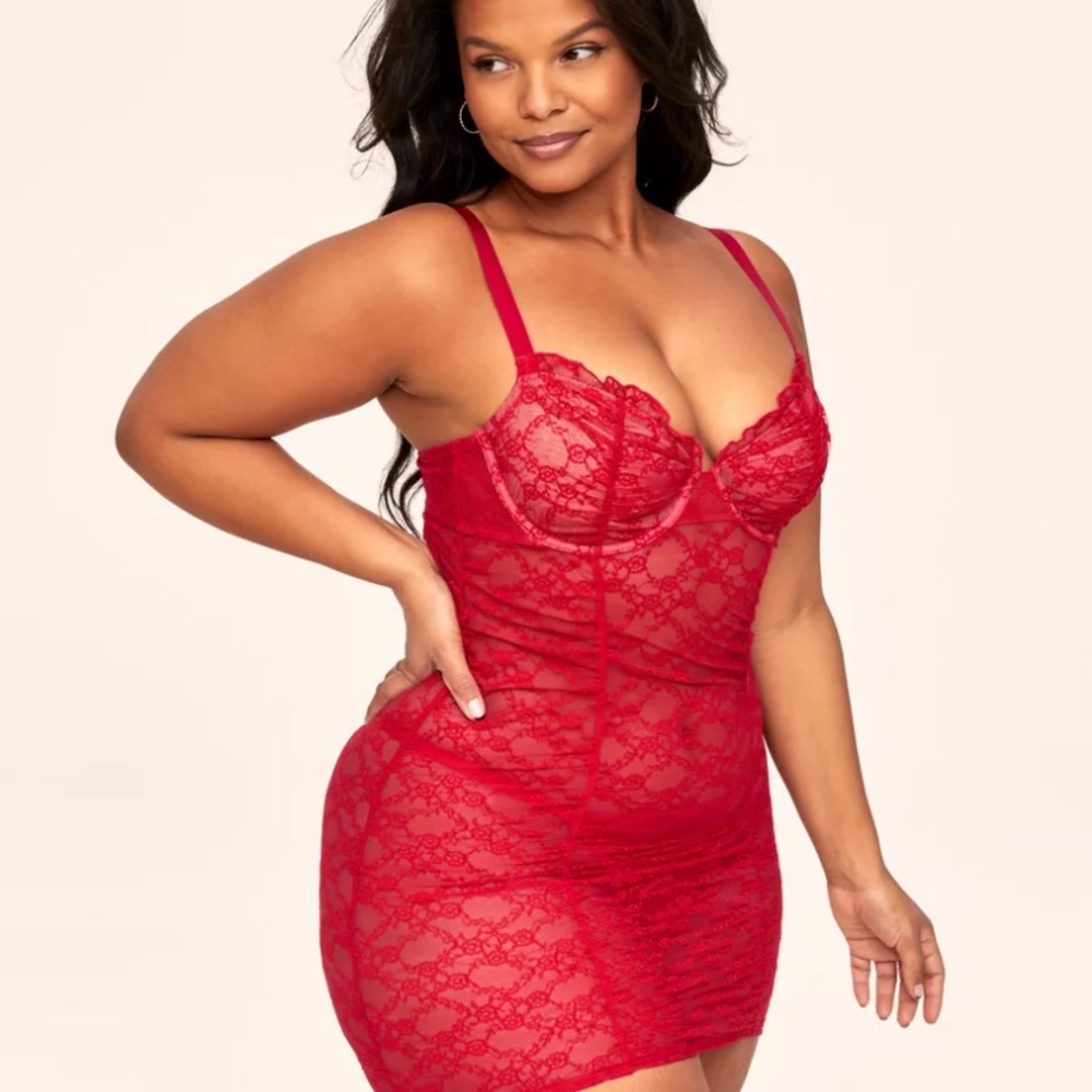 Adore me: Red women’s lingerie